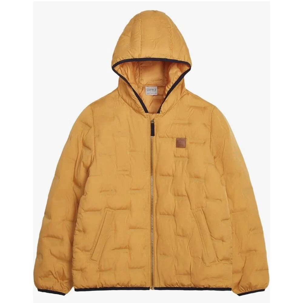 LONDON FOG Kid Midweight Quilted Puffer Jacket Hooded Coat - Size 2T